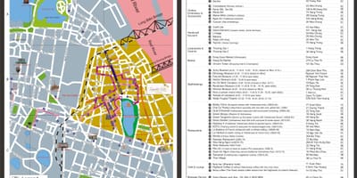 Hanoi prohlídka mapě