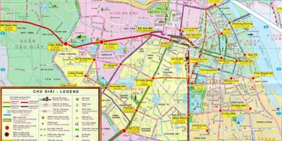 Mapa hanoi veřejné dopravy